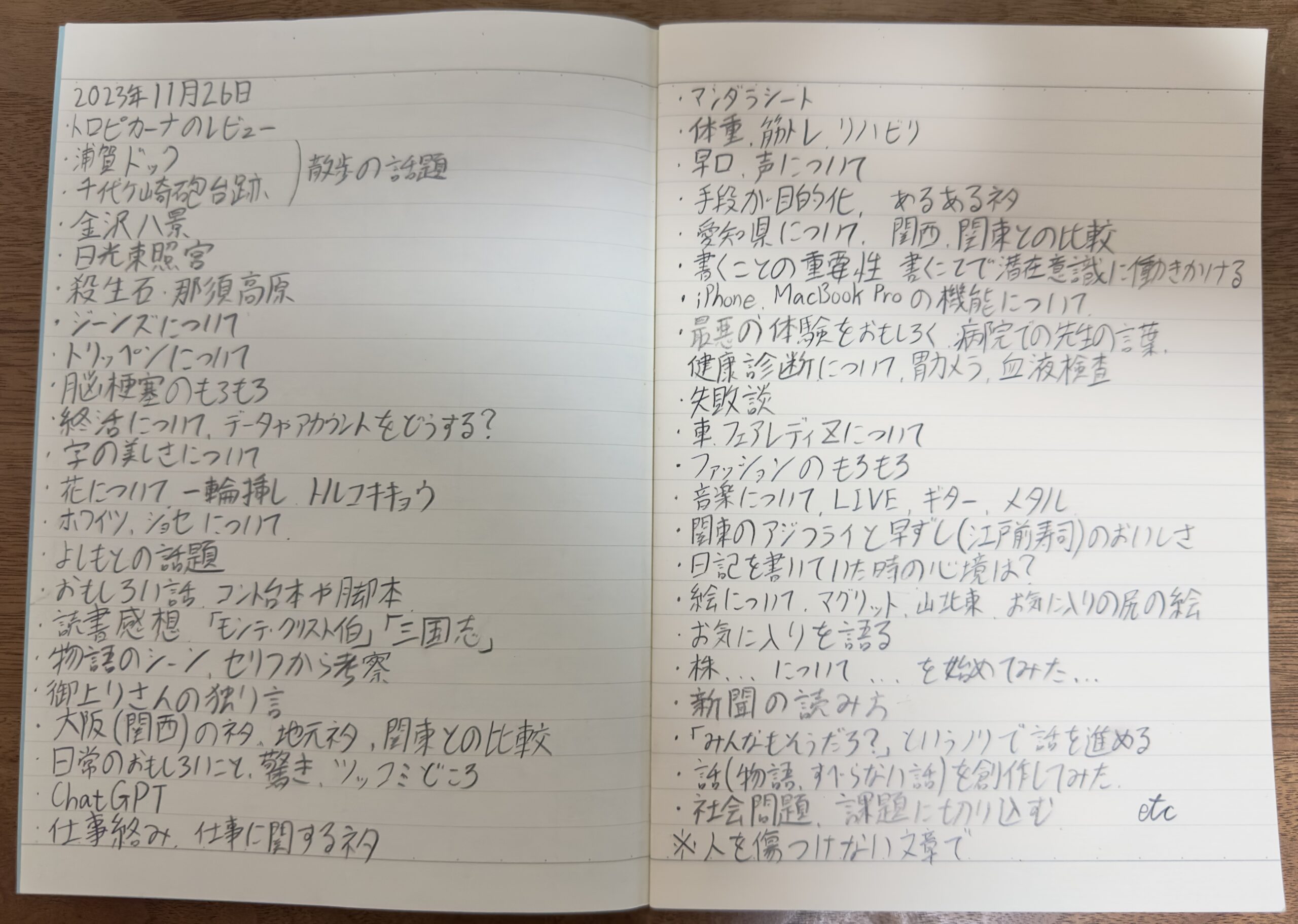 手書きはアナログだが役に立つ